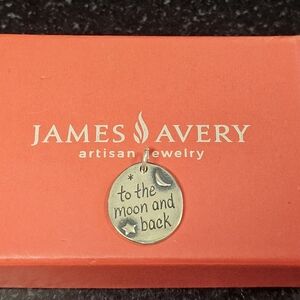 James Avery Sterling Silver To The Moon And Back Charm
